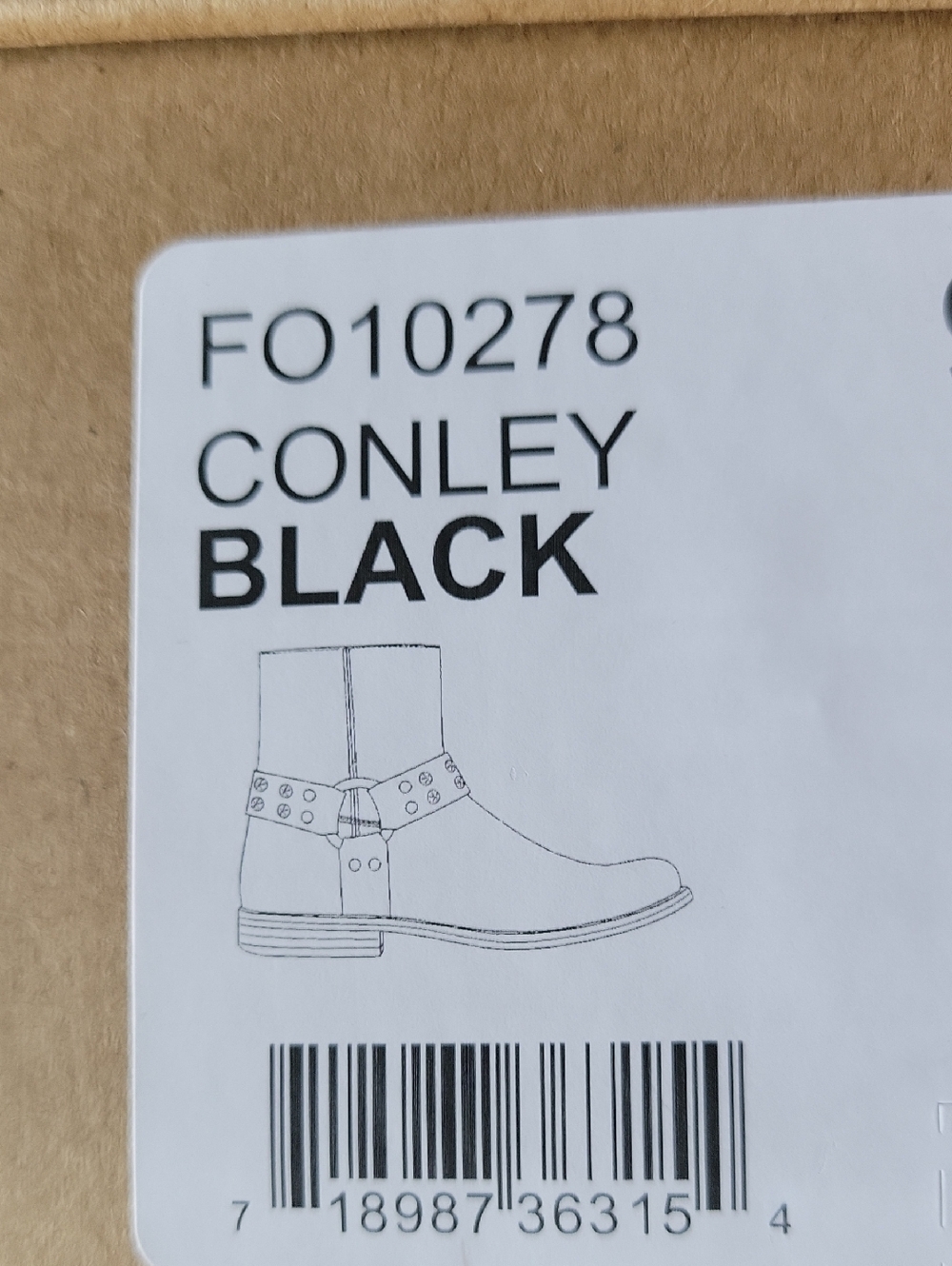 Frye & Co Heel Booties Boots Conley Woman's 9.5 M Black Side Zipper NWT New NIB - Picture 12 of 12